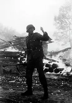 Lessmann: German soldiers in close combat, 1941