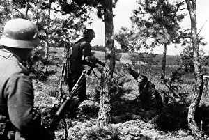 Herber: German soldiers in close combat - Eastern Front, 1941