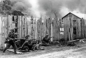 Hahle: German soldiers in close combat - Eastern Front, 1941