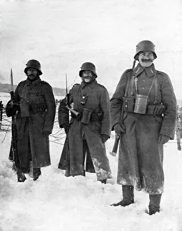Reported: German soldiers at the Eastern Front, 1918