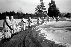 Skis: German soldiers on the Eastern Front, 1941/42