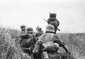 Layer: German soldiers on the Eastern front, 1941