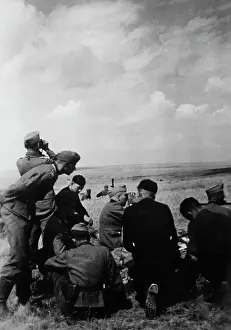 Steppe: German soldiers - Eastern Front, 1942