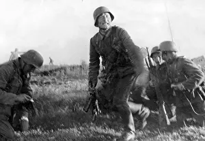 Tension: German soldiers on the Eastern front, 1943