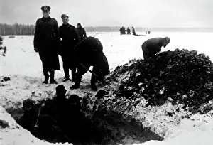 Bunkers: German soldiers on the Eastern Front in winter, 1941
