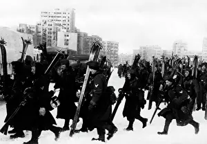 Skis: German soldiers on the Eastern Front in winter, 1942