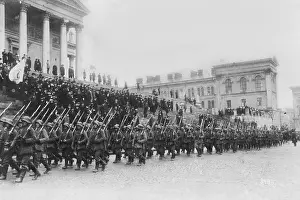 Recognized: German soldiers enter Helsingfors, 1918