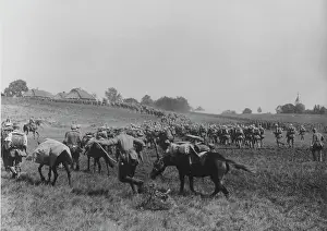 Advances: German soldiers during the fighting - Eastern Front