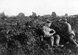 Heights: German soldiers at the Loretto Heights, 1915