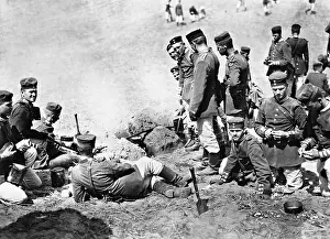 Garde: German soldiers on maneuvers, 1911