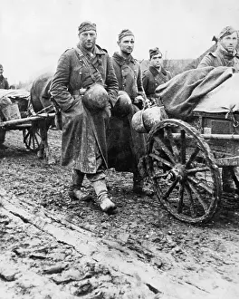 Muddy: German Soldiers Marching at the Eastern Front, 1942