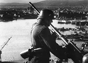 Oslo: German soldiers in Oslo, 1940