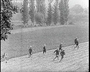 Retreating: German Soldiers Retreating From the Marne River