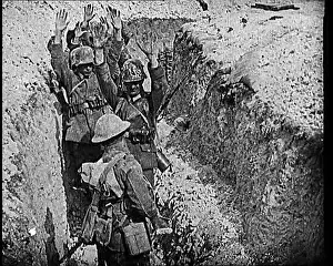 Surrendering: German Soldiers Surrendering To British Capture