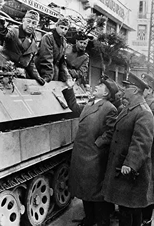 Surrenders: German soldiers after taking Saloniki, 1941
