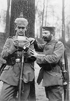Tassel: German soldiers on the Western front, 1914