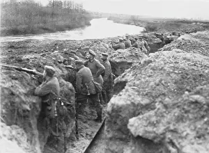 Aisne: German soldiers WWI