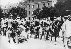 Equiped: German soldiers WWI