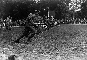 Sprinting: German Sports competition behind the front, 1916