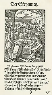 Stonemason: German stonemasons