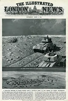 Prelude: German strong point in Libyan desert by G. H. Davis
