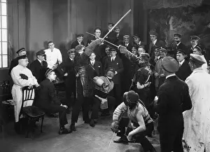 Fraternity: German Students during a scale