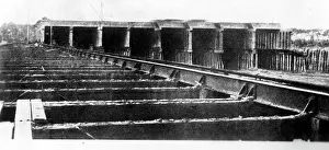 Zeebrugge: German submarine base in Bruges, 1917