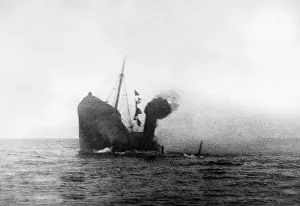 Sink: German submarine on an enemy voyage, 1940