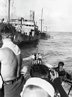 Freighter: German submarine on an enemy voyage, 1943