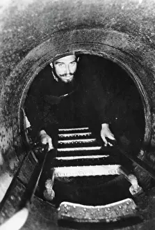 Climbs: German submarine on an enemy voyage