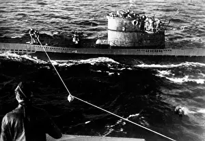 Gerhard: German submarine returning home, 1942