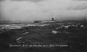Runner: German submarine U-13, 1914