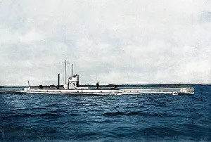 Rammed: The German submarine U15