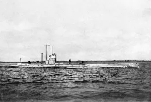 Rammed: The German submarine U15