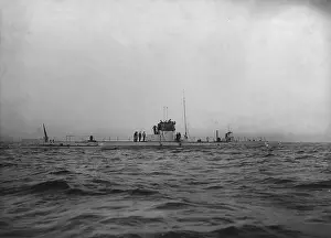 Submarines: German submarines U-12 and U-14, 1914