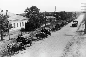 Novo: German supply convoy in Ukraine, 1941