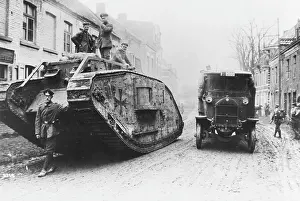 Armentieres: German Tank 1918