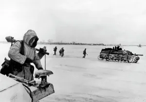 Danube: German tank assault on the Danube, 1945