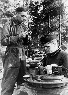 Overall: German tank crew - Eastern Front, 1941
