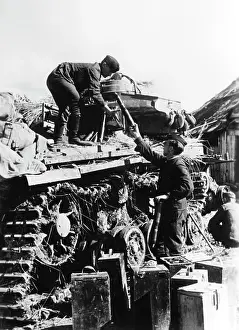 Rzhev: German tank crew - Eastern Front, 1942