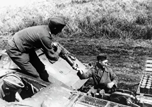 Transporter: German tank - Eastern Front, 1941