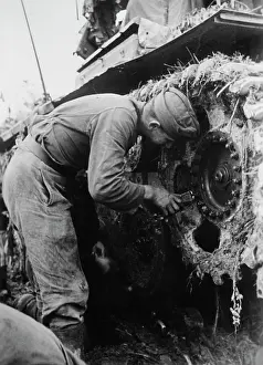 Rzhev: German tank - Eastern Front, 1942