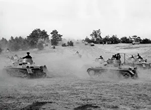 Manoeuvre: German tank I, 1930s