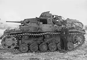 Hits: German tank III, 1941