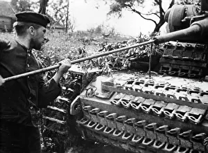 Rzhev: German tank III - Eastern Front, 1942