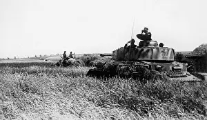 Searches: German tank during Operation Citadel, 1943