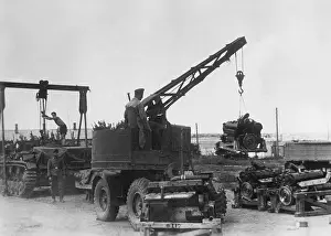 Replacement: German tank repair station on the Eastern front, 1941