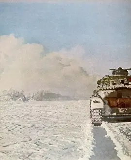 Prove: GERMAN TANK IN SNOW