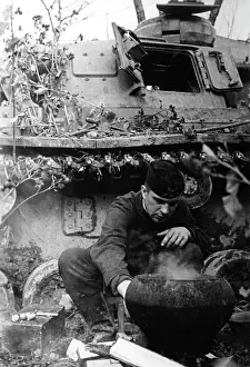 Rzhev: German tankers - Eastern Front, 1942