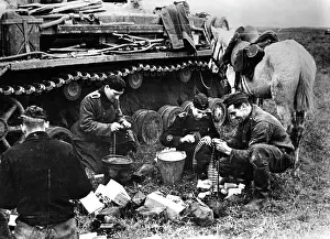 Belting: German tankers - Eastern Front, 1942
